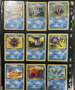 141 Cards NM Vintage Lot No Duplicates. Base Set, Jungle, Fossil, Base Set 2. - Image 1