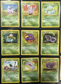141 Cards NM Vintage Lot No Duplicates. Base Set, Jungle, Fossil, Base Set 2. - Image 4