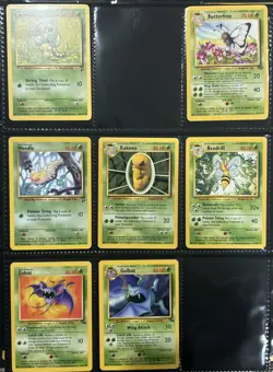 141 Cards NM Vintage Lot No Duplicates. Base Set, Jungle, Fossil, Base Set 2. - Image 5