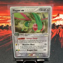 Flygon EX 87/92 Legend Maker Holo LP Pokemon TCG Card - Image 1