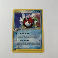 Pokemon TCG Seaking EX Ruby and Sapphire 21/109 Regular E Reader Card - Image 1