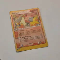 Blaziken Reverse Holo Rare 3/109 Ruby & Sapphire Pokemon Card - Image 1