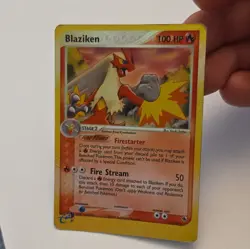 Blaziken Reverse Holo Rare 3/109 Ruby & Sapphire Pokemon Card - Image 2