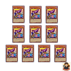 10 Card LPST-JP002 Yugioh Japanese Dark Magician Girl Ultra Rare - Image 1