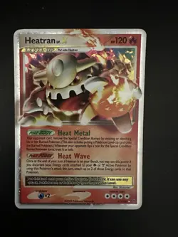 Heatran LV.X 97/100 Pokemon Card Stormfront Near Mint Minus NM- - Image 1