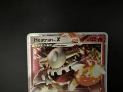 Heatran LV.X 97/100 Pokemon Card Stormfront Near Mint Minus NM- - Image 2