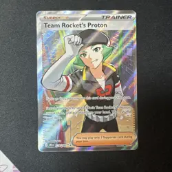 Team Rocket's Proton 227/182 Sv10: Destined Rivals Holo NM - Pokemon Card TCG - Image 2