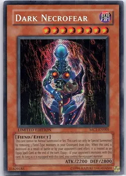 Dark Necrofear MC1-EN005 Master Collection Volume 1 - Yu Gi Oh Card - NM - Image 1