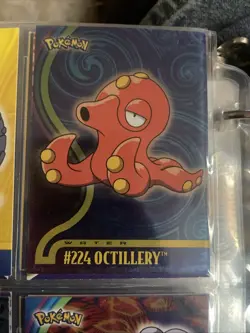 2001 Pokemon OCTILLERY #224 TOPPS Card Near Mint HOLO - Image 1