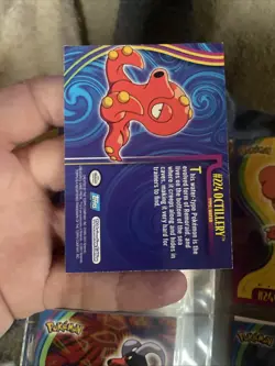 2001 Pokemon OCTILLERY #224 TOPPS Card Near Mint HOLO - Image 2