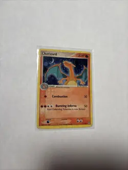 Pokemon TCG Charizard Power Keepers 2002 Card 6/108 Damaged - Image 1