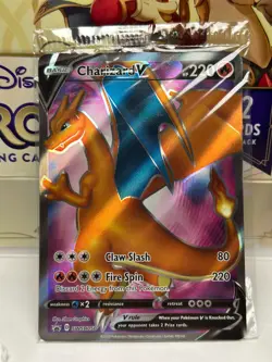 Pokemon TCG Charizard V SWSH050 SWSH: Sword & Shield Promo Cards - Sealed - Image 1