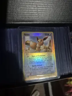 Eevee - Sandstorm - REVERSE HOLO Single Pokemon Card - Almost Mint State - Image 3