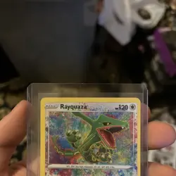 Rayquaza 138/185 Sword & Shield Vivid Voltage Rare Card Near Mint Condition - Image 2