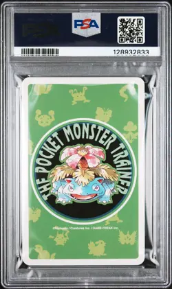 1996 POKEMON GREEN VERSION PLAYING CARDS 4 OF HEARTS #008 WARTORTLE PSA 10 - Image 2