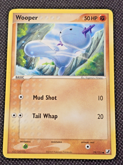 Wooper 79/115 Unseen Forces Common Normal Pokemon TCG LP/NM -- L8 - Image 1