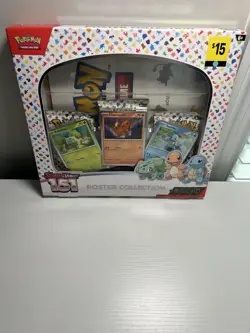 Pokemon TCG Scarlet and Violet 151 Poster Collection Box Sealed - Image 1