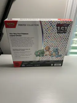 Pokemon TCG Scarlet and Violet 151 Poster Collection Box Sealed - Image 2