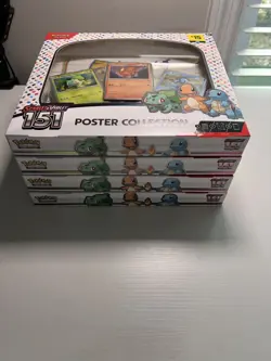 Pokemon TCG Scarlet and Violet 151 Poster Collection Box Sealed - Image 5