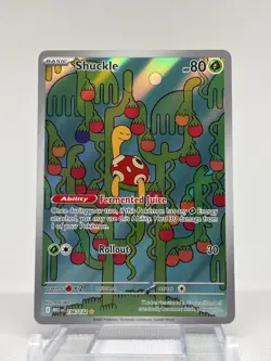 Pokemon TCG: Shuckle (136/132) Illustration Rare -- Mega Evolutions - Image 1