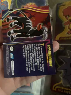 2001 topps Pokemon Johto League Champions Non Holo Foil #229 Houndoom - Image 2