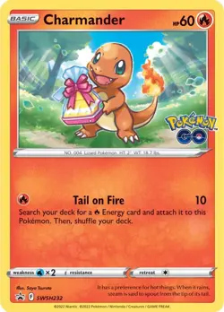 Lightly Played Charmander - SWSH232 - SWSH Black Star Promos Pokemon SWSH Black - Image 1