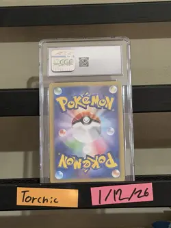Ethans Typhlosion Illustration Rare Sv9a Japanese Pokemon TCG CGC 10 Gem Mint - Image 2
