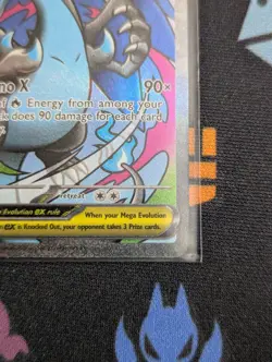 Pokemon TCG Mega Charizard X ex MEP 023 Me: Mega Evolution Promo Holo NM/M - Image 5