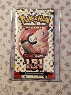 8x Scarlet & Violet 151 Booster Packs Sealed Pokemon from Mini Tins - Image 2