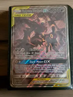 Pokemon Jumbo Lot 13 Oversized Binder Umbreon Darkrai GX Vintage Promos ++ - Image 1