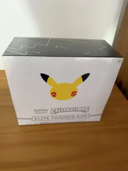 Pokemon TCG Celebrations Elite Trainer Box 25th Anniversary Edition New Sealed 820650809439 - Image 1