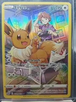 Eevee TG11/TG30 Brilliant Stars Trainer Gallery Sword and Shield Pokemon Tcg - Image 1