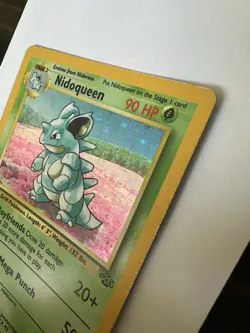 Pokemon TCG Nidoqueen Jungle 7/64 Holo Unlimited Holo Rare - Image 4