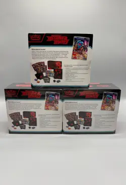 Pokemon Destined Rivals Elite Trainer Box ETB x 3 Boxes Brand New Sealed - Image 3
