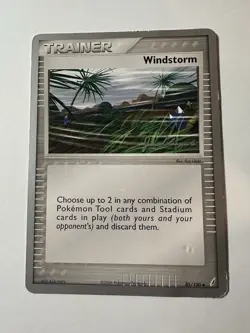 2008 Pokemon World Championship Deck Windstorm Non Holo 85/100 MP Klaczynski - Image 1