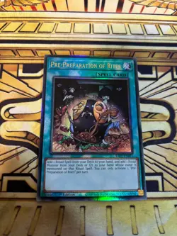 Yugioh Vor-Vorbereitung der Riten RA01-EN055 Ultimate Rare - Image 1