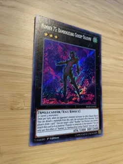 Yu-Gi-Oh! TCG Number 75: Bamboozling Gossip Shadow Secret Rare 1st BLLR - Image 2