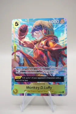 Monkey.D.Luffy OP07-109 Full Art - One Piece Illustration Box Vol. 3 Foil Promo - Image 1