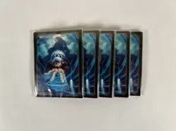 One Piece TCG Devil Fruit Vol. 3 Trafalgar Law SEALED 10ct Sleeves x5 (50 total) - Image 1