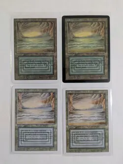 4x Underground Sea mtg cards authenticity not guaranteed - Image 1