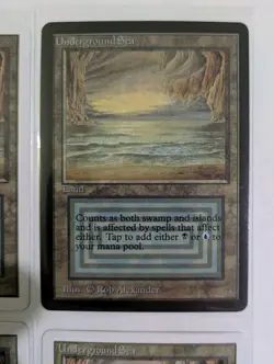 4x Underground Sea mtg cards authenticity not guaranteed - Image 2