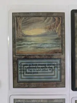 4x Underground Sea mtg cards authenticity not guaranteed - Image 3
