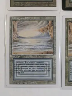 4x Underground Sea mtg cards authenticity not guaranteed - Image 5