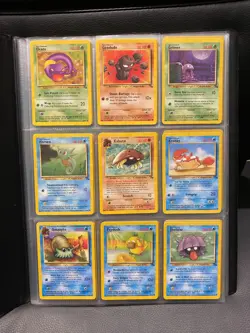 1999 Vintage WOTC Pokemon Cards Bundle - Jungle Fossil Base Set 2 - No Duplicate - Image 1