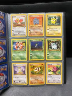 1999 Vintage WOTC Pokemon Cards Bundle - Jungle Fossil Base Set 2 - No Duplicate - Image 5