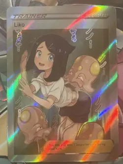 Pokemon Liko Anime Waifu Custom DIY Trainer Art Sexy Pokemon card - Image 1