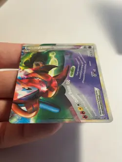Rayquaza & Deoxys Legend Card Bottom Half, 90/90 Undaunted Holo MP - Image 2