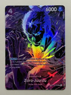 Zoro-Juurou - ST18-004 Alt Art English SP - OP12 - One Piece Card - Image 1
