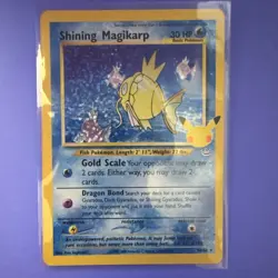 Pokemon TCG Shining Magikarp Holo Card Celebrations Collection 66/64 Pack Fresh - Image 1