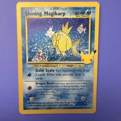 Pokemon TCG Shining Magikarp Holo Card Celebrations Collection 66/64 Pack Fresh - Image 2